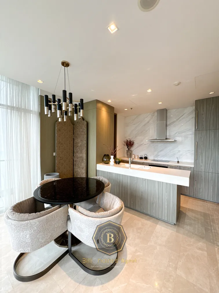 Billionaire's Agent - Dijual Apartemen 3 Kamar desain Yabu Pushelberg di Verde Two Kuningan Jakarta Selatan