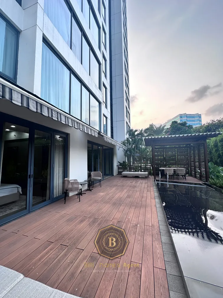 Dijual Apartemen Unit Patio 2 Kamar Private Pool di VERDE ONE Jakarta