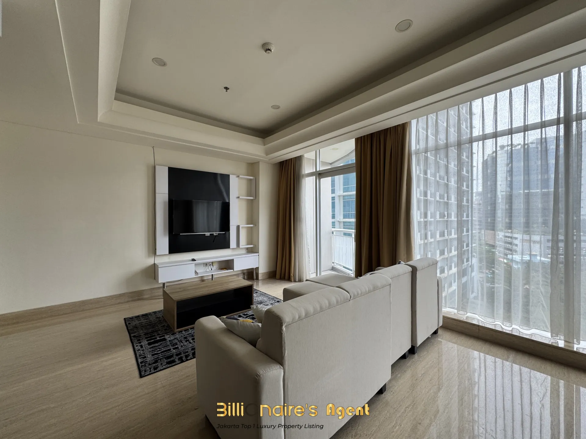 Dijual Apartemen 3 Kamar Full Furnish di South Hills Apartment Jakarta