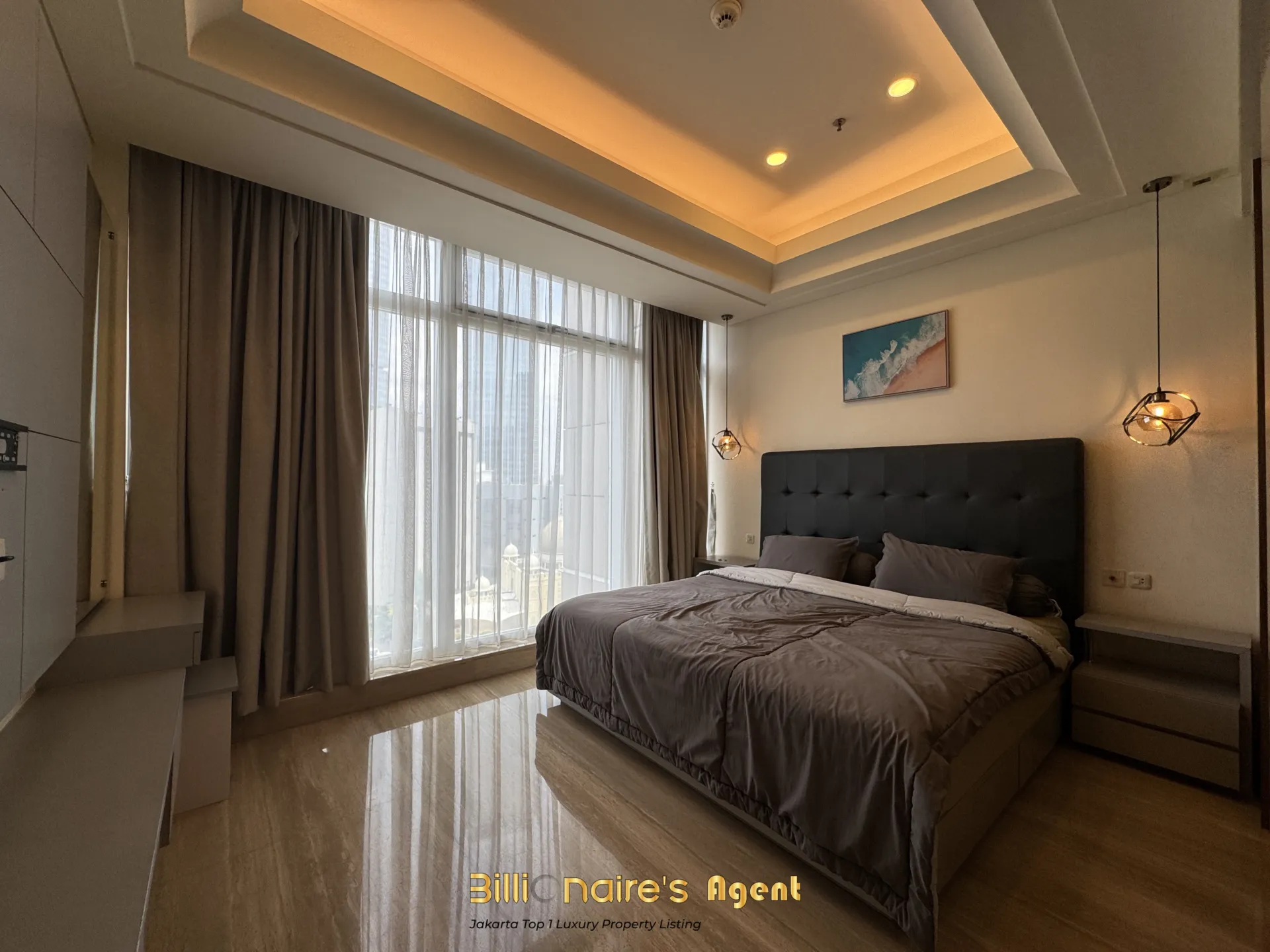Dijual Apartemen 3 Kamar Full Furnish di South Hills Apartment Jakarta