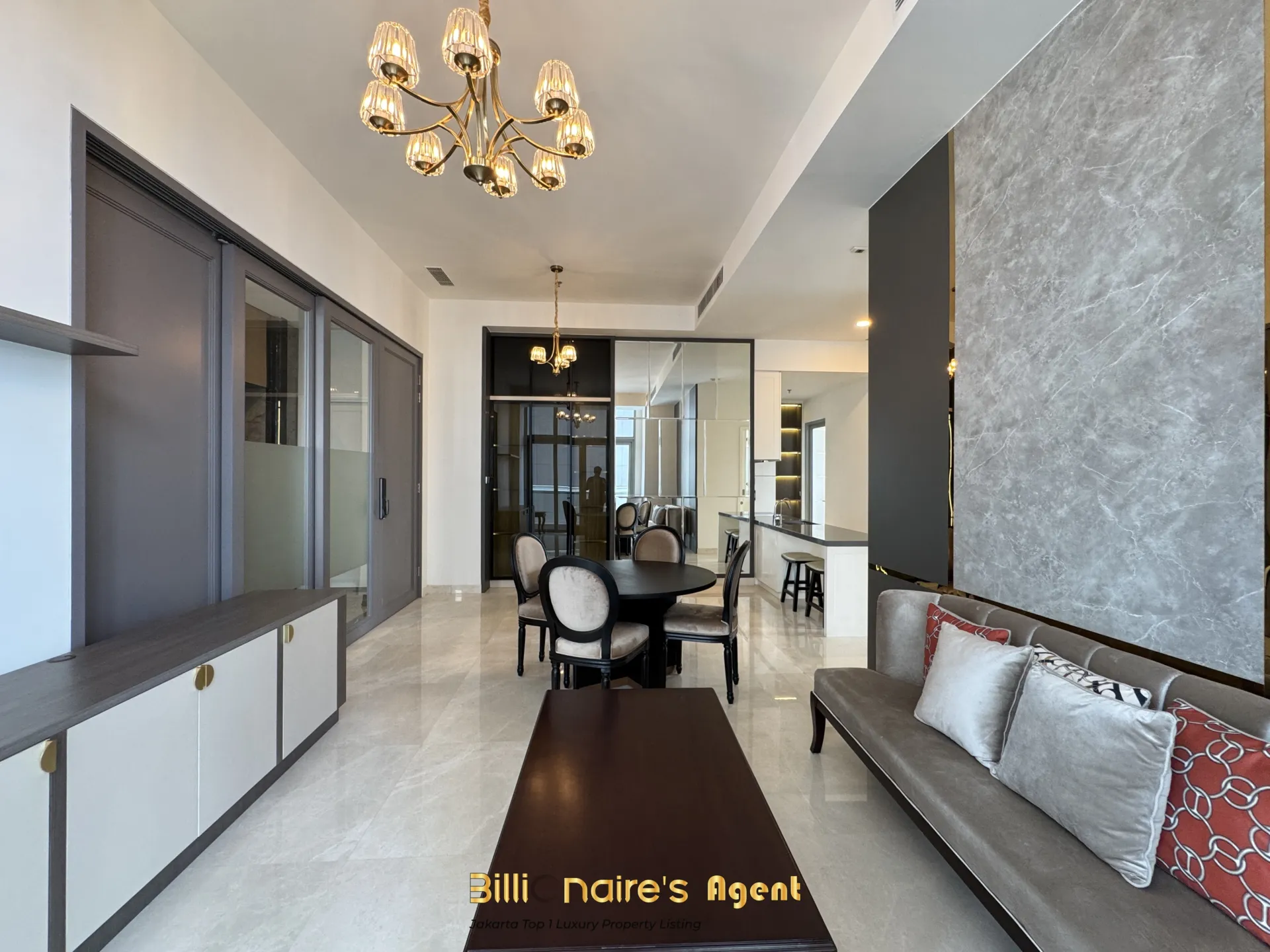 Dijual Apartemen Mewah 2 Kamar Full Furnished di The Stature Jakarta