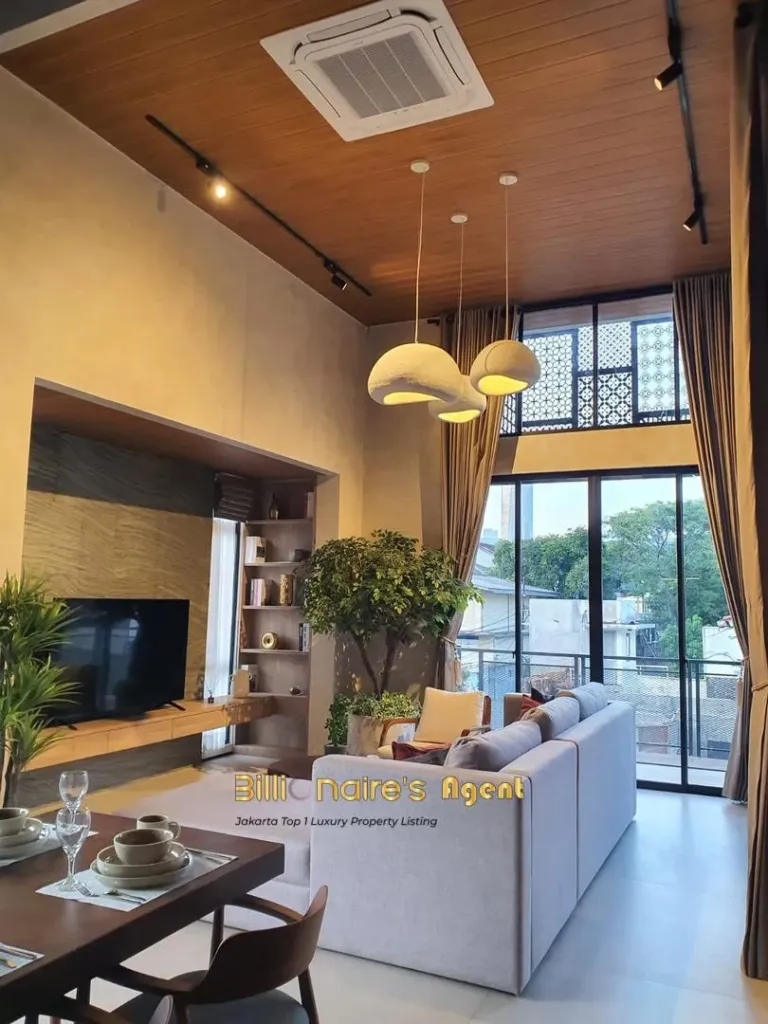 DIJUAL Townhouse 4+1 Lantai di Wijaya, Jakarta Selatan