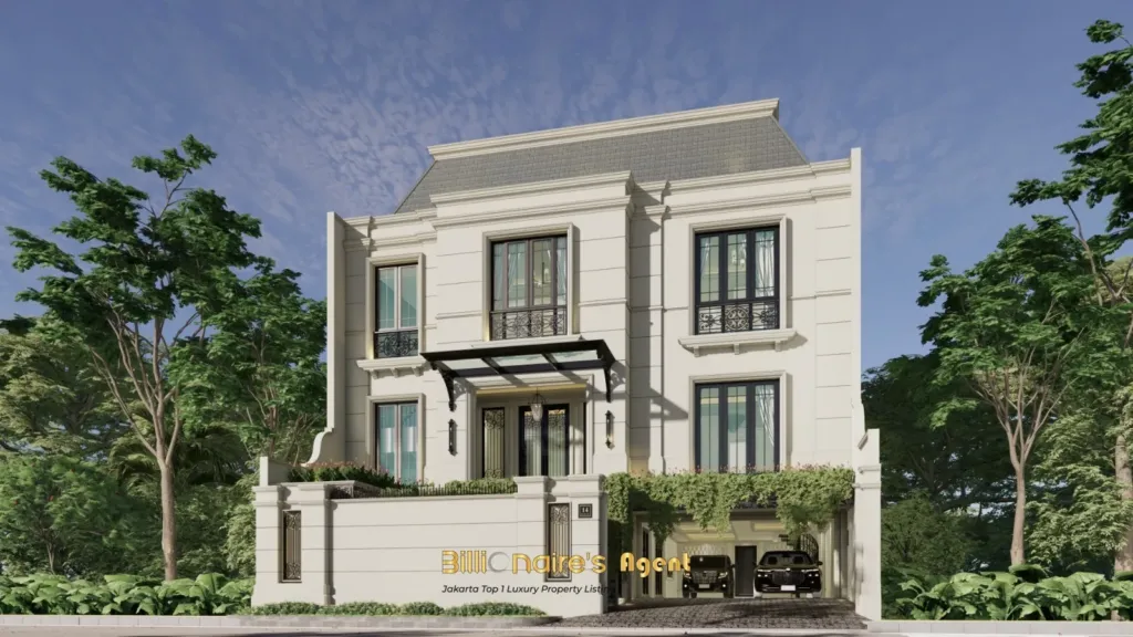 Dijual Rumah Mewah 3 Lantai Semi Furnished di Panglima Polim, Kebayoran Baru, Jakarta Selatan