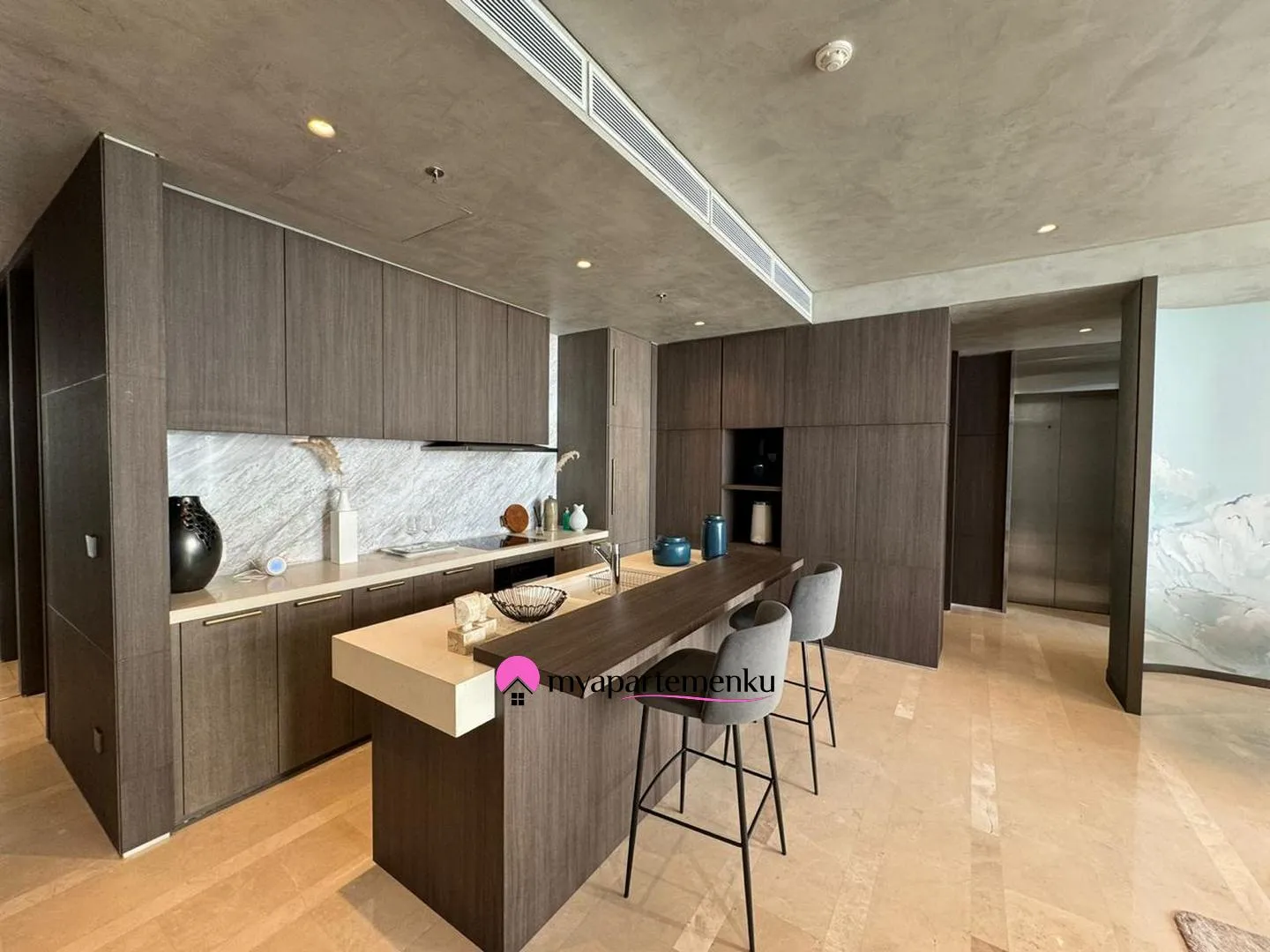 Billionaire's Agent - Dijual Apartemen 3 Kamar Desain by Laflo Verde Two Kuningan Jakarta Selatan