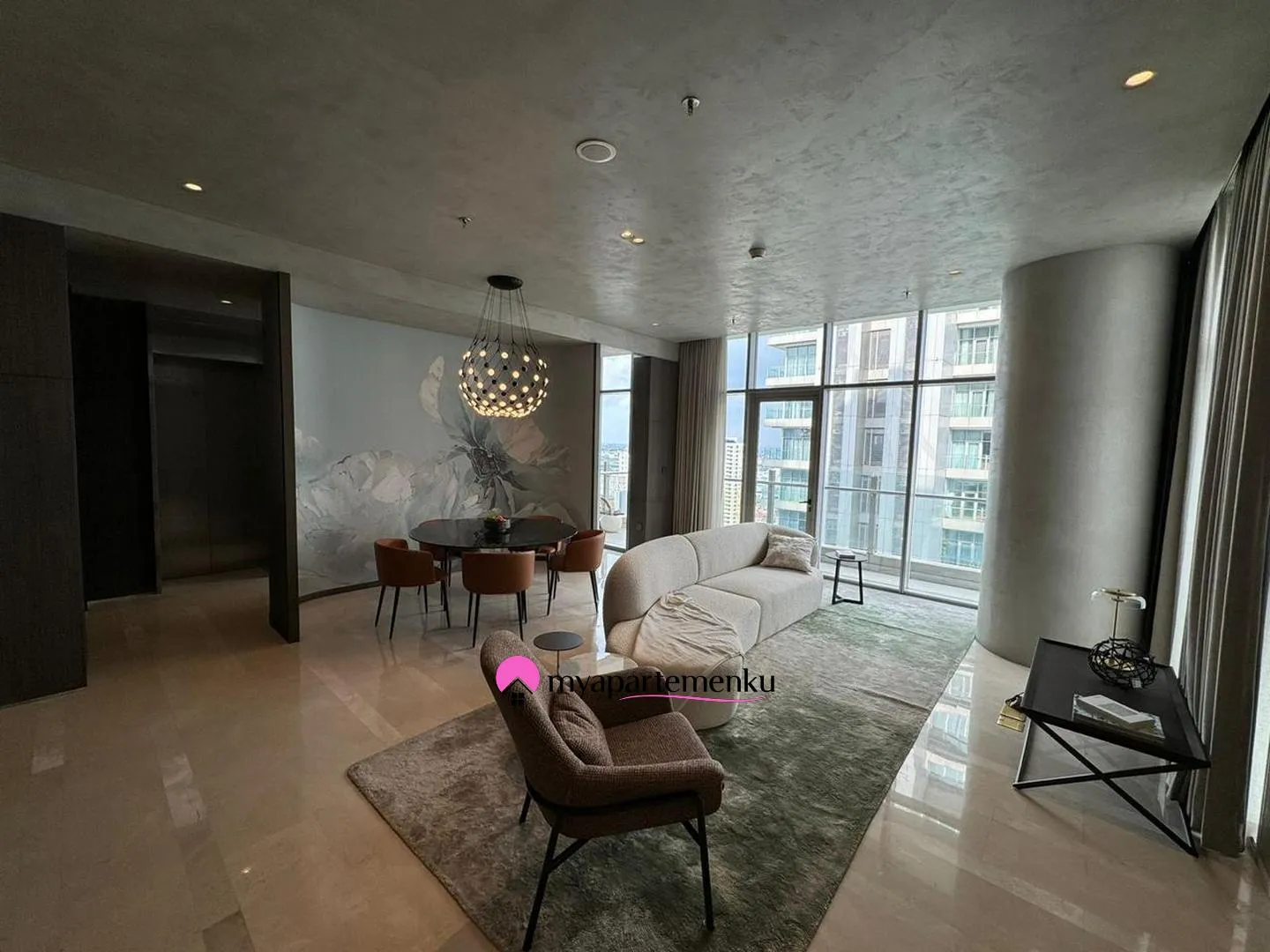 Billionaire's Agent - Dijual Apartemen 3 Kamar Desain by Laflo Verde Two Kuningan Jakarta Selatan