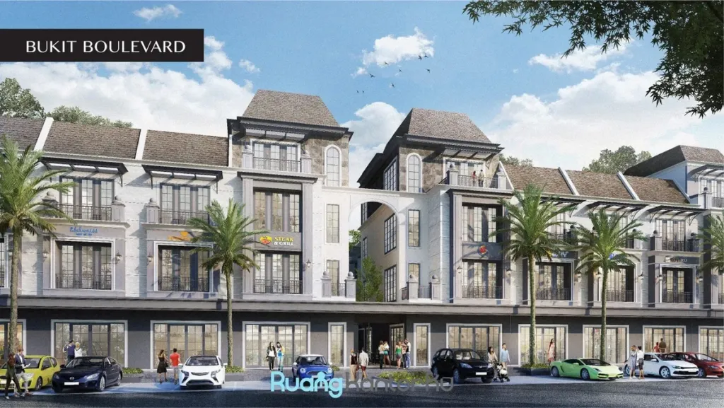 Dijual Ruko 4 Lantai di Bukit Buolevard Podomoro Jakarta Timur