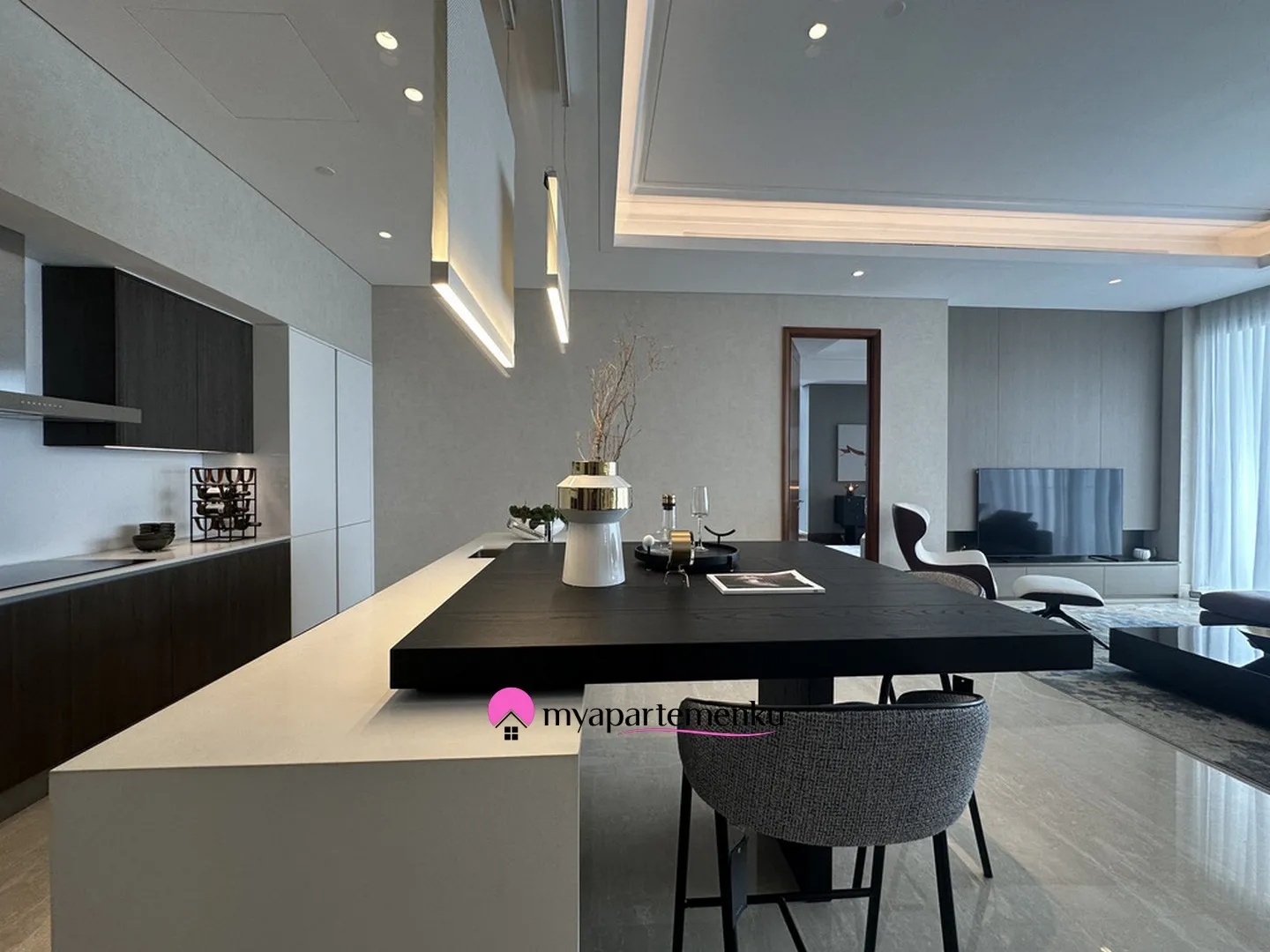 Billionaire's Agent - Dijual Apartemen Mewah 3 Kamar Interior Desain By MOIE di Regent Residences Jakarta