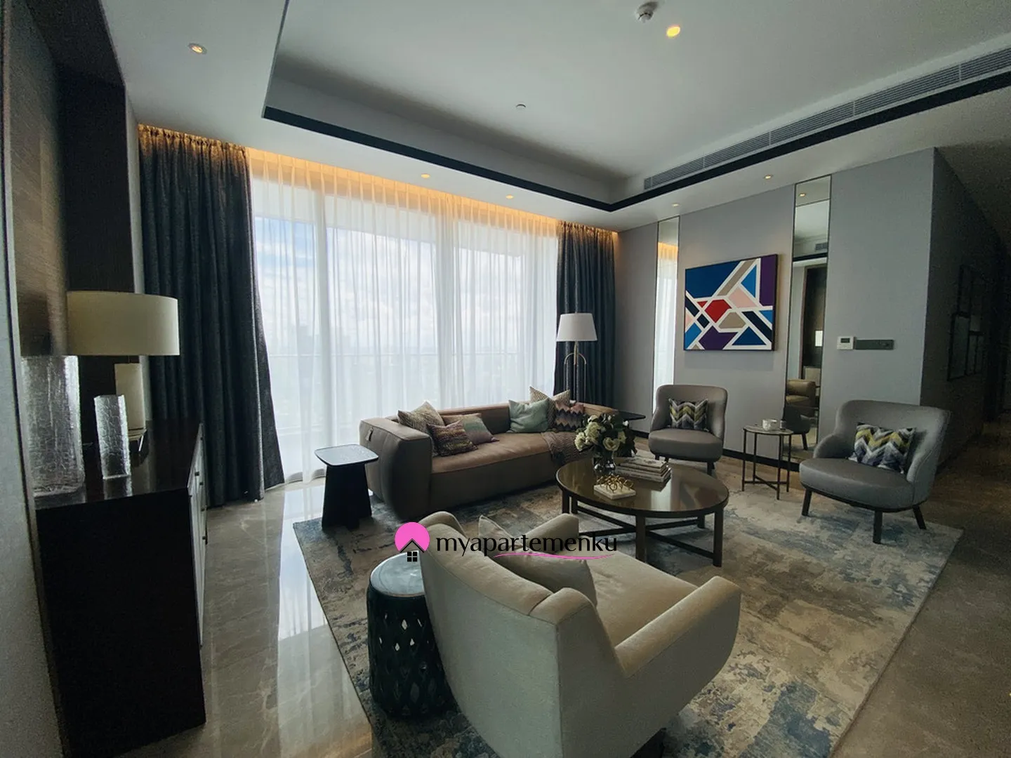 Billionaire's Agent - Dijual Apartemen Penthouse Mewah 4 Kamar Interior By Bika Living di Regent Residences Jakarta