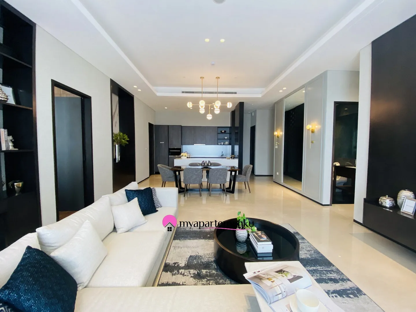 Billionaire's Agent -Dijual Apartemen Mewah 2 Kamar Interior Desain By Vinoty Living di Regent Residences Jakarta