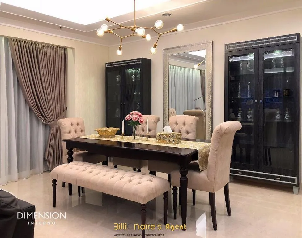 Billionaire's Agent - Dijual Apartemen 3 kamar unit corner di Pondok Indah Residences Jakarta