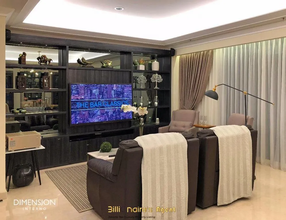 Billionaire's Agent - Dijual Apartemen 3 kamar unit corner di Pondok Indah Residences Jakarta