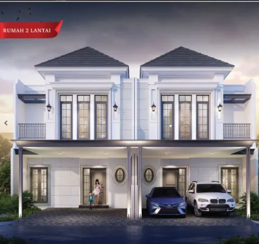 Dijual Rumah 2 Lantai Tipe 7 Windsor di Bukit Podomoro Jakarta Timur
