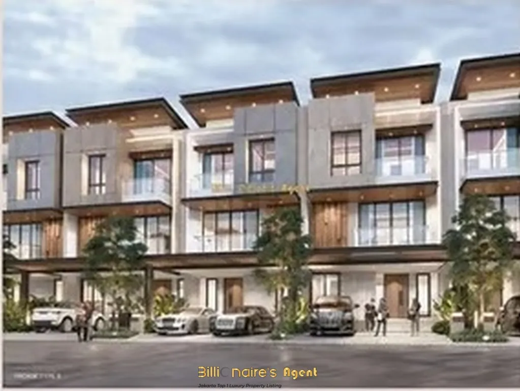 Billionaire's Agent - Dijual Pondok Indah Townhouse 2 Type 5 di Cluster Aurelle Jakarta