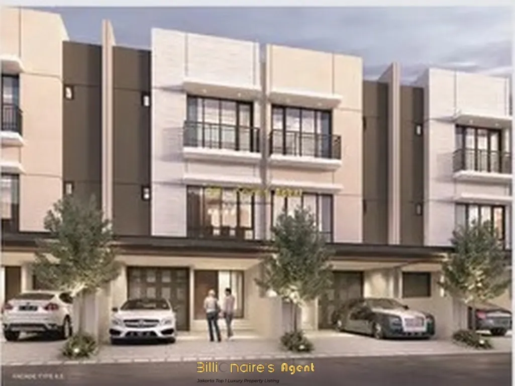 Billionaire's Agent - Dijual Pondok Indah Town House 2 Type 7 di Cluster Aurelle Jakarta Selatan