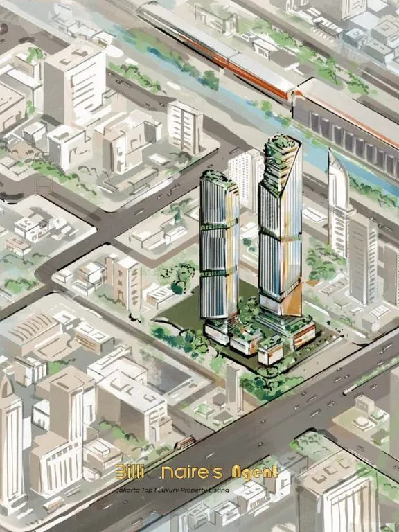 Billionaire's Agent -Dijual Apartemen 3 Kamar Type C Low Zone Mewah di TWO SUDIRMAN Jakarta