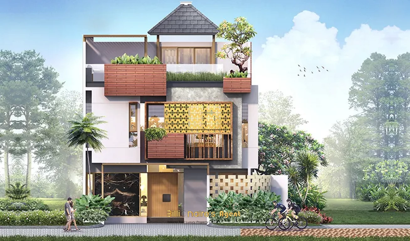 Billionaire's Agent - Dijual Rumah 3 Lantai Type THE 9 di Heritage Residence Puri 11 Banten