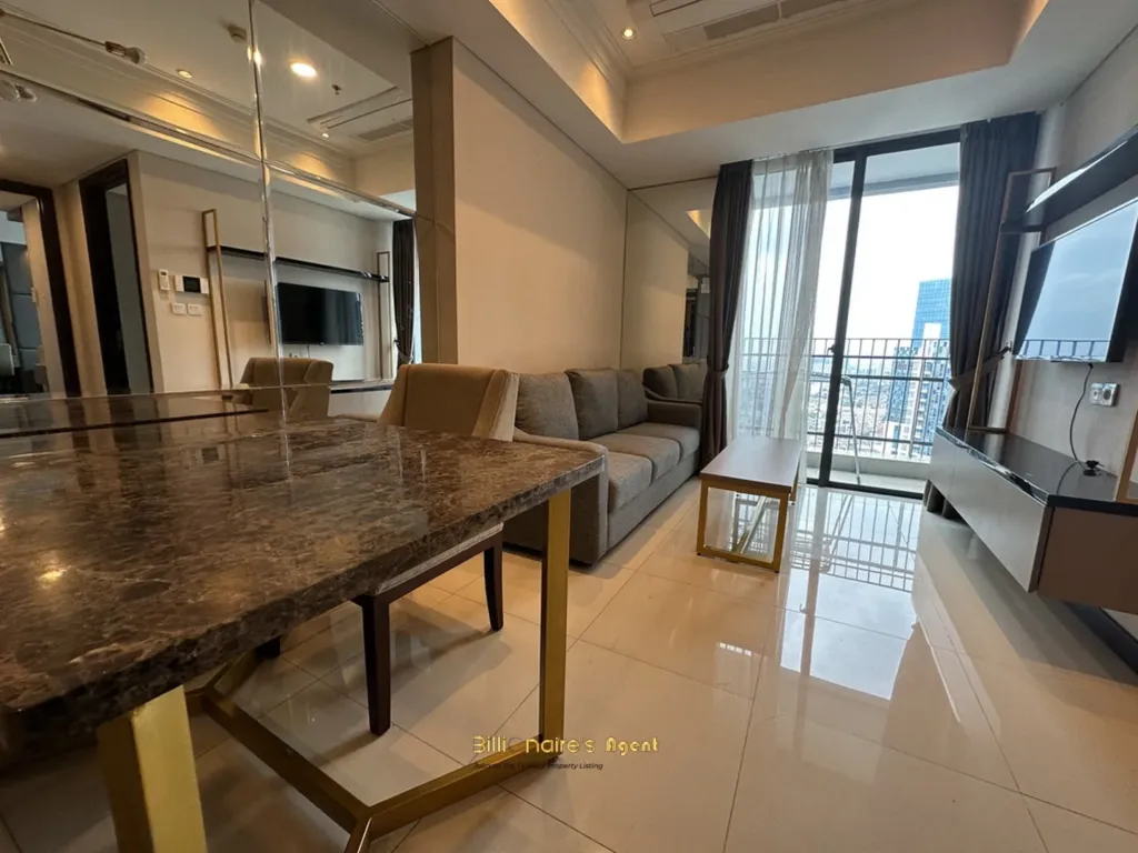 Billionaire's Agent - Disewakan Apartemen 1 Kamar Tidur Furnish Bagus di Casa Grande Residence Jakarta Selatan
