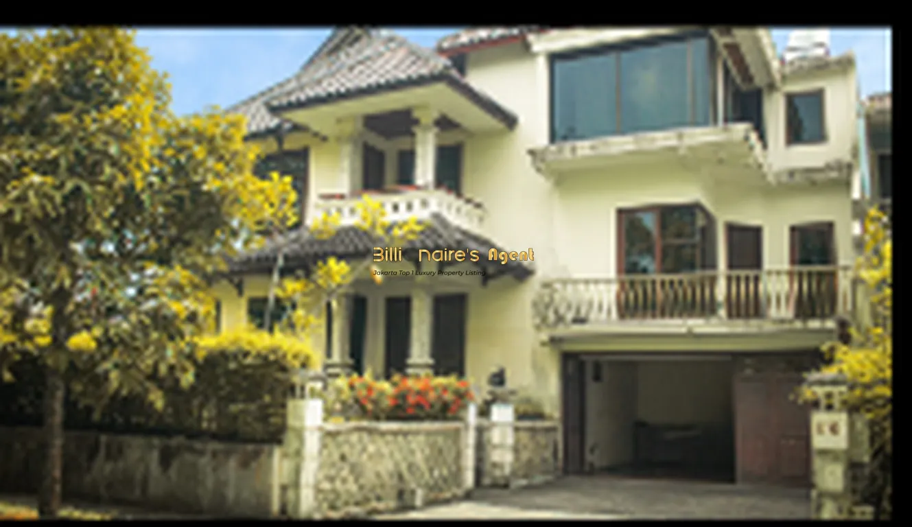 Billionaire's Agent - Dijual Rumah 2 Lantai Mewah Strategis di Lebak Bulus, Jakarta Selatan