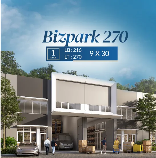 Billionaire's Agent - Dijual Gudang 270m² di The City - BizPark, Menado, Sulawesi Utara