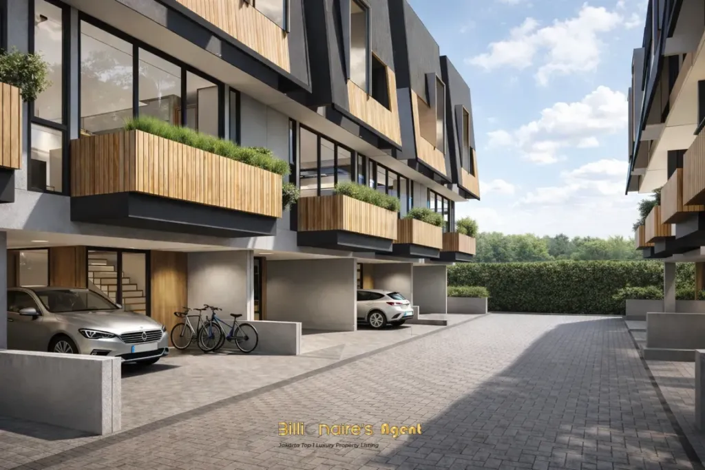Billionaire's Agent - Dijual Rumah 3 Lantai di TANEA The Residence, Pasar Minggu, Jakarta