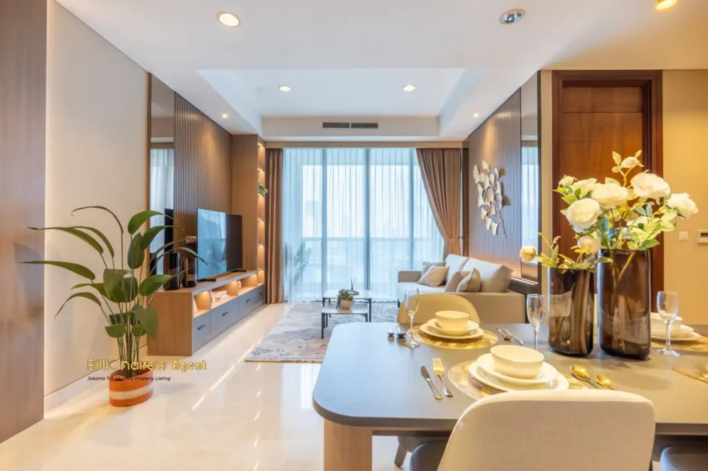 Billionaire's Agent - Dijual Apartemen 3 Kamar The Elements Kuningan Jakarta, Desain by VIVERE