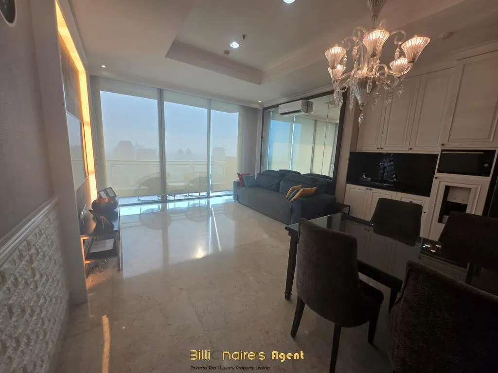 Billionaire's Agent - Disewakan Apartemen 2 Kamar Tidur di Residence 8 Jakarta