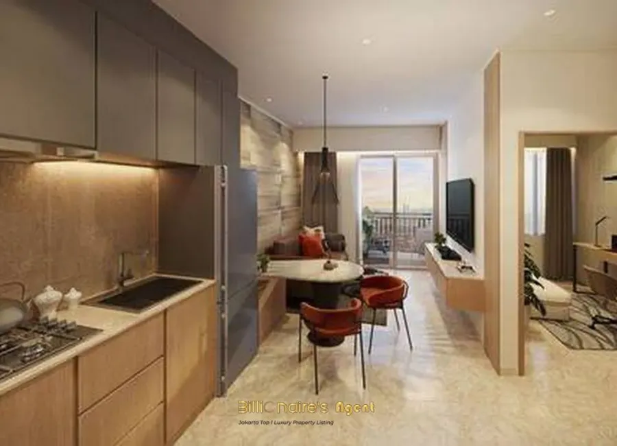 Billionaire's Agent - Dijual Apartemen tipe 2 Kamar di KIZO Residence, Jakarta Selatan