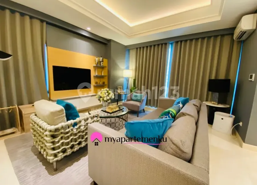 Billionaire's Agent - Dijual Apartemen 2 Kamar Pet Friendly di Aerium Permata Buana,Jakarta