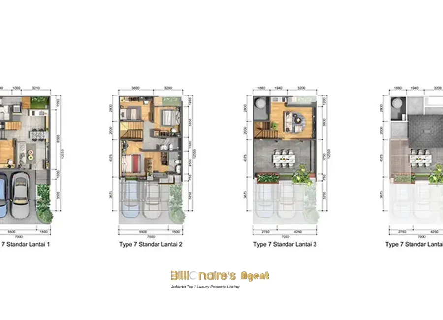 Billionaire's Agent - Dijual Rumah 3 Lantai di Heritage Puri 11 Tangerang