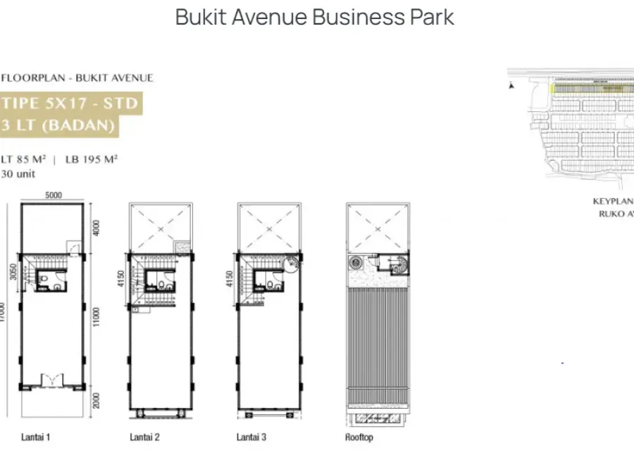 Billionaire's Agent -Dijual Ruko 4 LT Hook di Bukit Boulevard, Bukit Podomoro Jakarta Timur