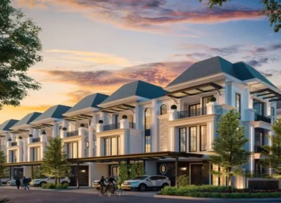 Dijual Rumah 3 Lantai Tipe 8 di Bukit Podomoro Jakarta Timur