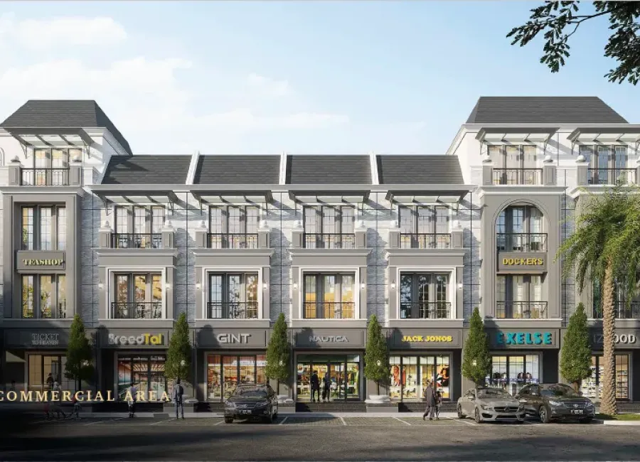 Dijual Ruko Avenue Business Park 4 Lantai Hook di Bukit Podomoro, Jakarta