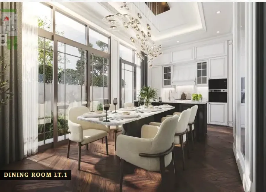 Dijual Rumah Tipe 10 Harrington 3 Lantai di Bukit Podomoro Jakarta Timur