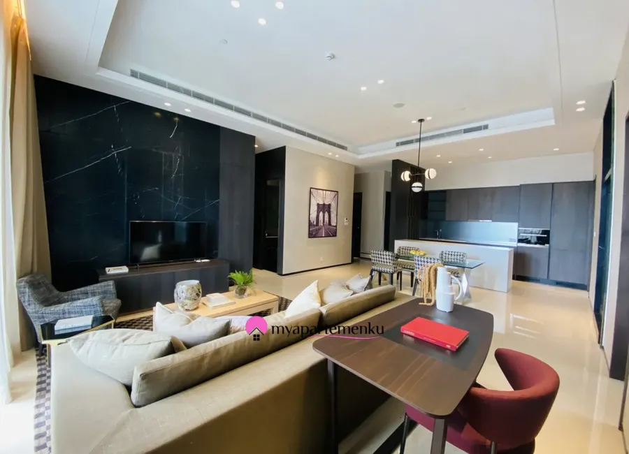 Billionaire's Agent - Dijual Apartemen 2 Kamar Desain Interior Mewah By MOIE di Regent Residences Jakarta