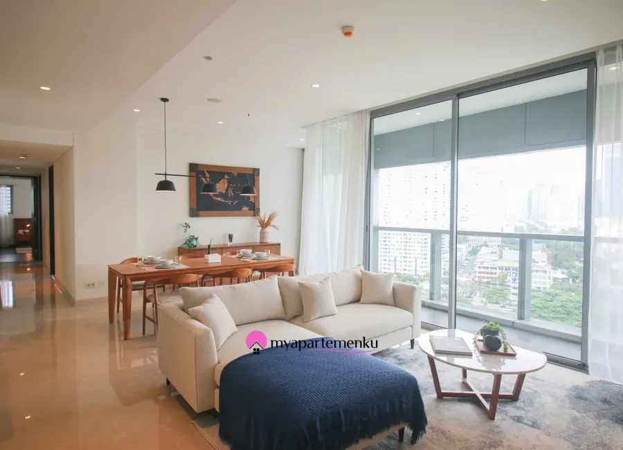 Billionaire's Agent-Disewa Apartemen 3 Kamar Tidur Interior Mewah di Casa Domaine Jakarta