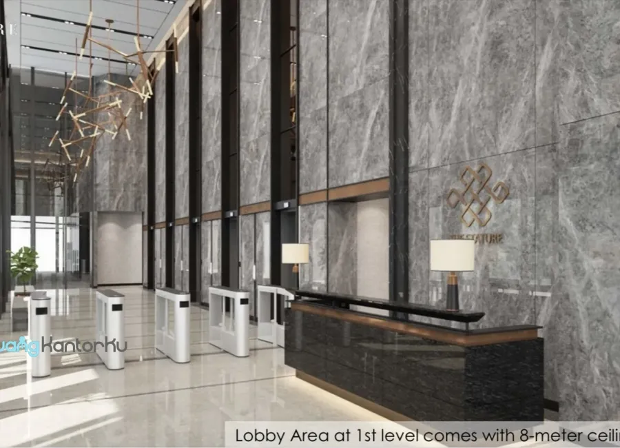 Dijual Gedung Kantor 21 Lantai Stature Office Tower Menteng, Jakarta Pusat