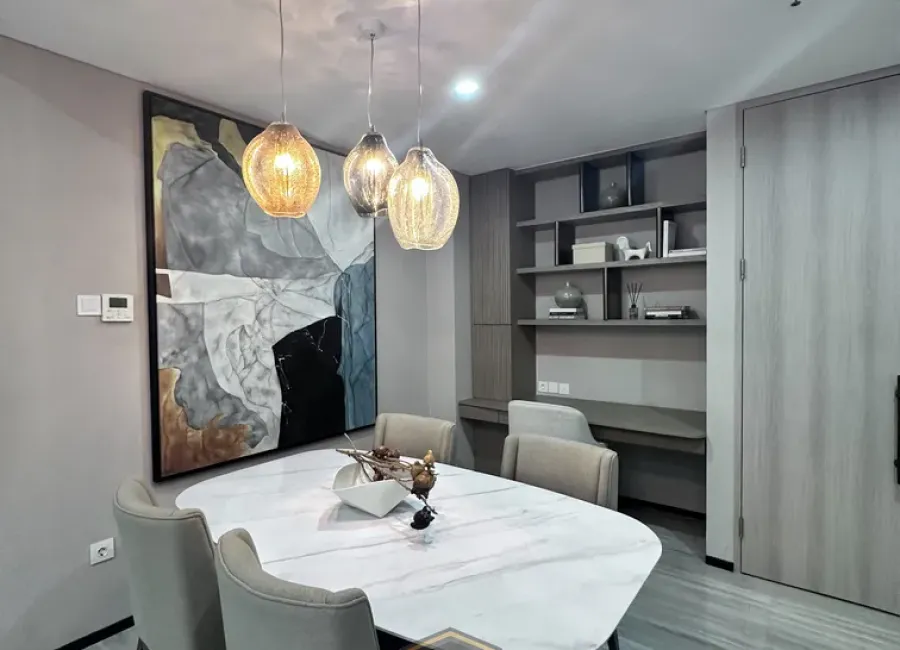 Dijual Apartemen Unit Patio 2 Kamar Private Pool di VERDE ONE Jakarta