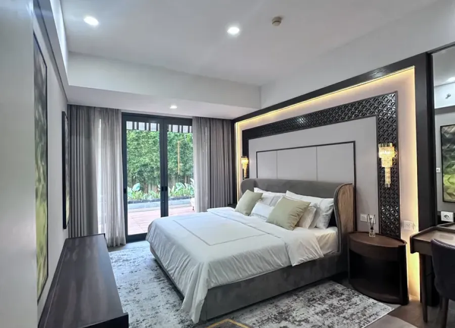 Dijual Apartemen Unit Patio 2 Kamar Private Pool di VERDE ONE Jakarta