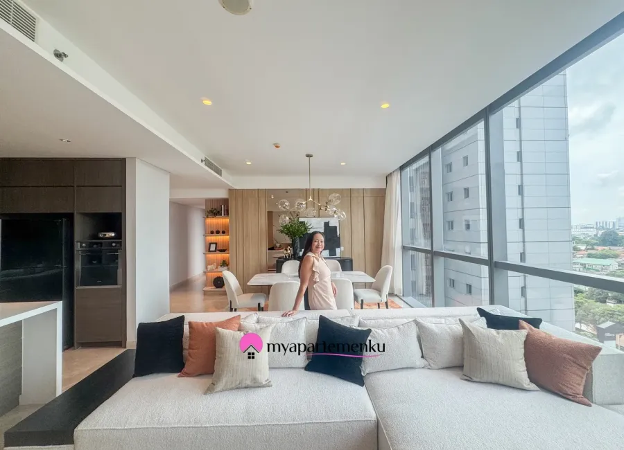 Billionaire's Agent - Dijual Apartemen 3 Kamar Interior Mewah Vinoty Living di Casa Domaine Jakarta