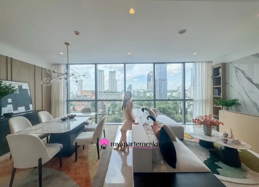 Billionaire's Agent - Dijual Apartemen 3 Kamar Interior Mewah Vinoty Living di Casa Domaine Jakarta