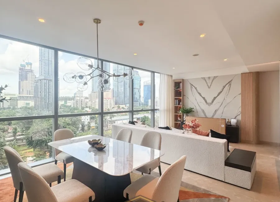 Billionaire's Agent - Dijual Apartemen 3 Kamar Interior Mewah Vinoty Living di Casa Domaine Jakarta