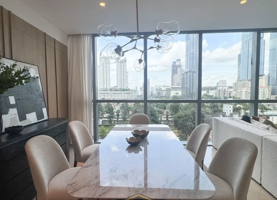 Billionaire's Agent - Dijual Apartemen 3 Kamar Interior Mewah Vinoty Living di Casa Domaine Jakarta