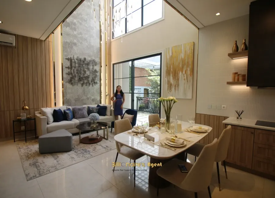 Dijual Rumah 3 Lantai Siap Huni Tipe 9 Luxury di Bukit Podomoro Jakarta Timur