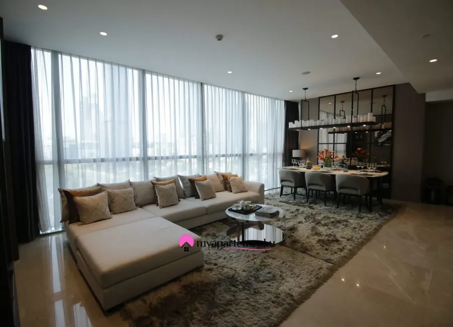 Billionaire's Agent - Dijual Apartemen 2 Kamar Tidur Interior Mewah di Casa Domaine Jakarta