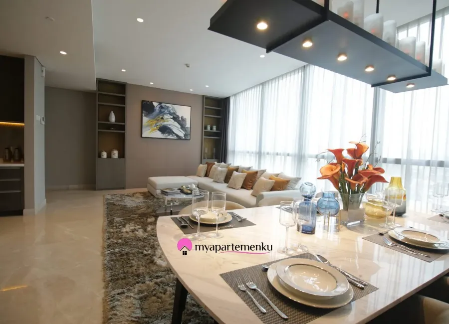Billionaire's Agent - Disewa Apartemen 3 Kamar Interior Mewah di Casa Domaine Jakarta