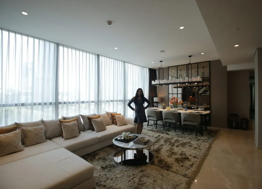 Billionaire's Agent - Dijual Apartemen 3 Kamar Interior Mewah di Casa Domaine Jakarta