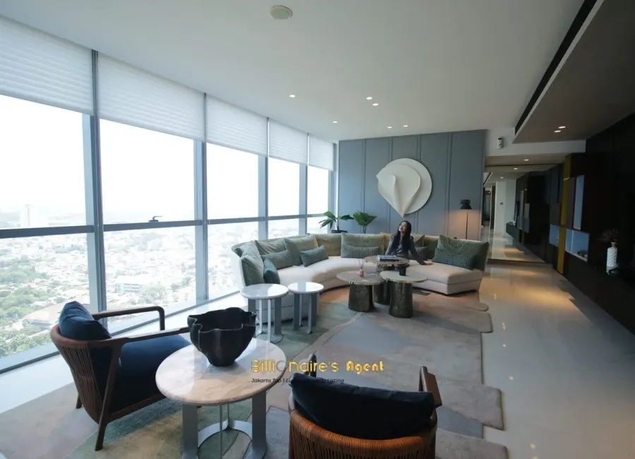 Billionaire's Agent - Dijual penthouse 4 Kamar Interior Mewah by Kezia Karin di Casa Domaine Jakarta