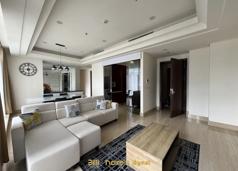 Dijual Apartemen 3 Kamar Full Furnish di South Hills Apartment Jakarta