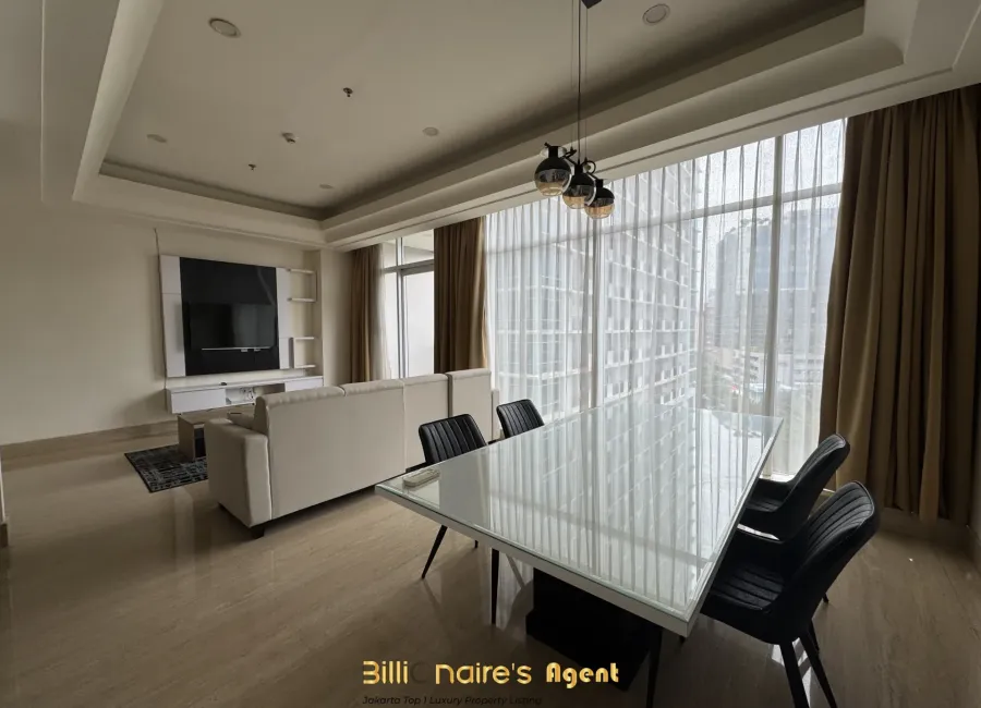 Dijual Apartemen 3 Kamar Full Furnish di South Hills Apartment Jakarta