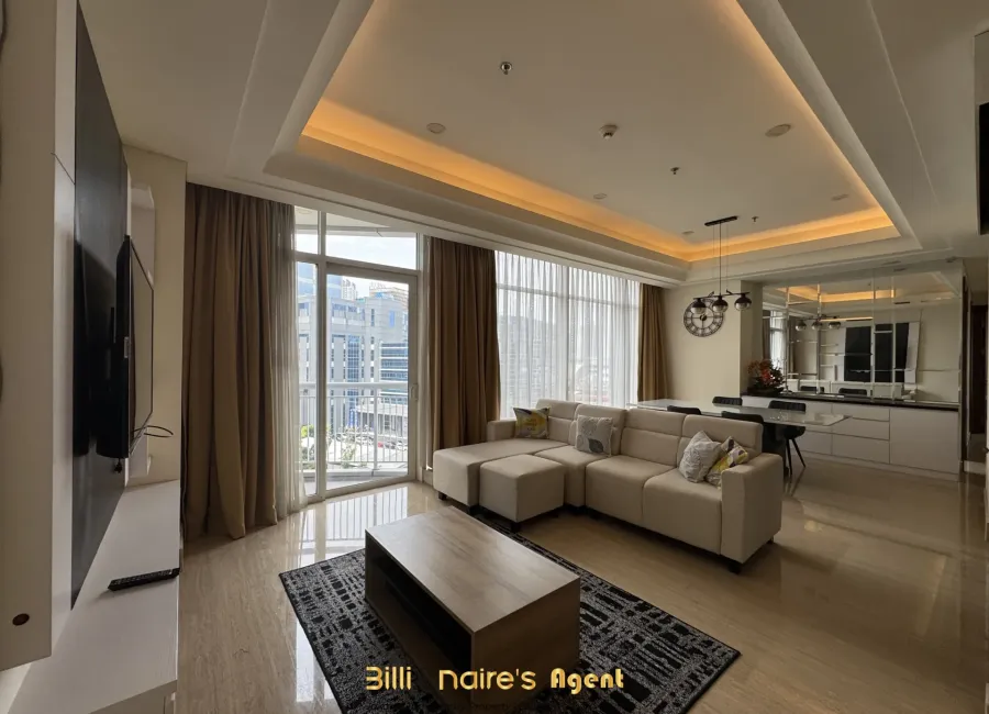 Dijual Apartemen 3 Kamar Full Furnish di South Hills Apartment Jakarta